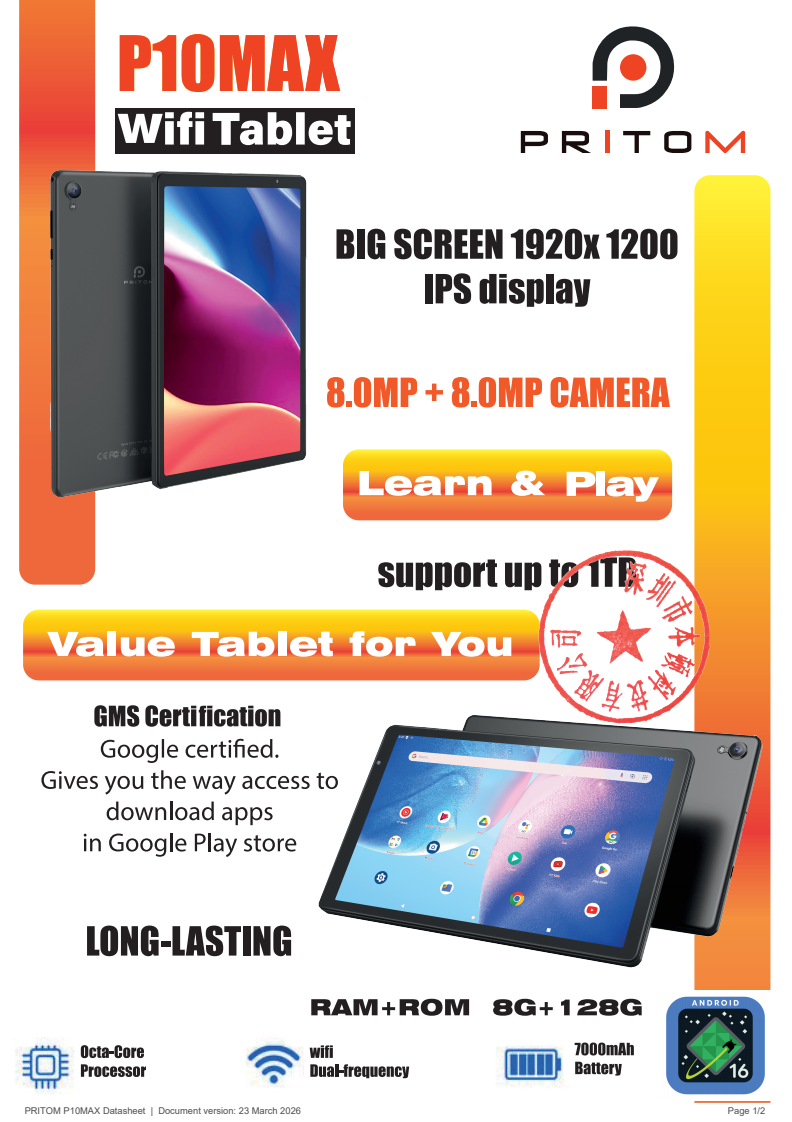 PRITOM P10Max